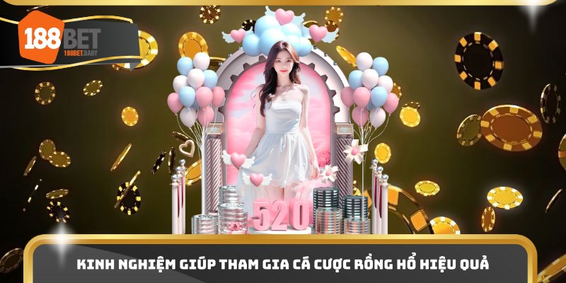 Kinh nghiệm giúp tham gia cá cược rồng hổ hiệu quả